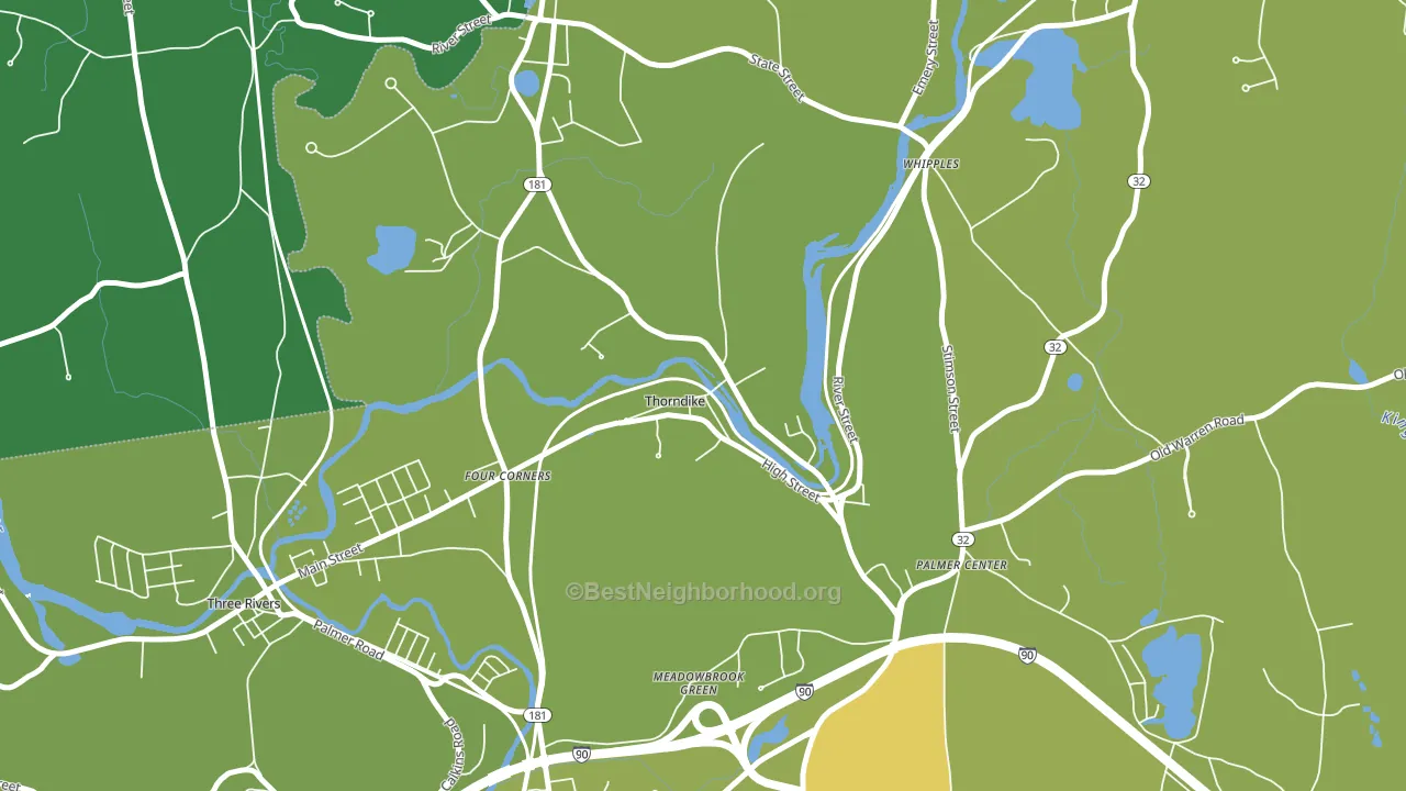 01079, MA block-group voter-turnout map
