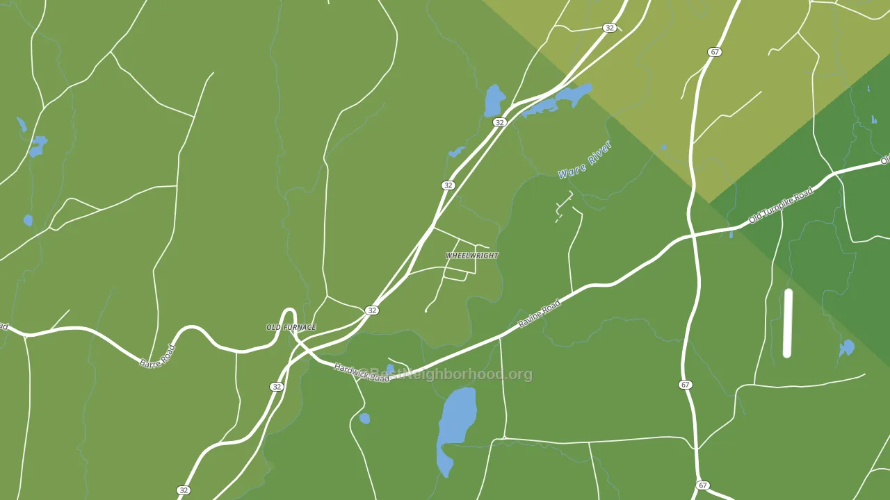 01094, MA block-group voter-turnout map
