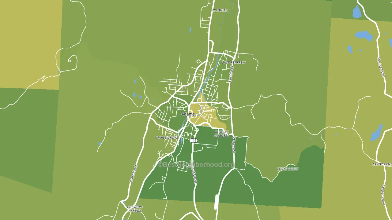 01220, MA block-group voter-turnout map