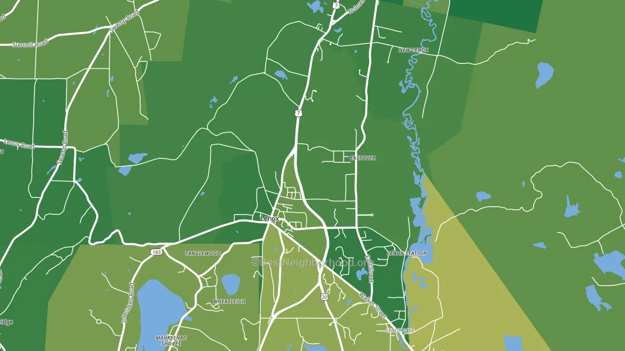 01240, MA block-group voter-turnout map