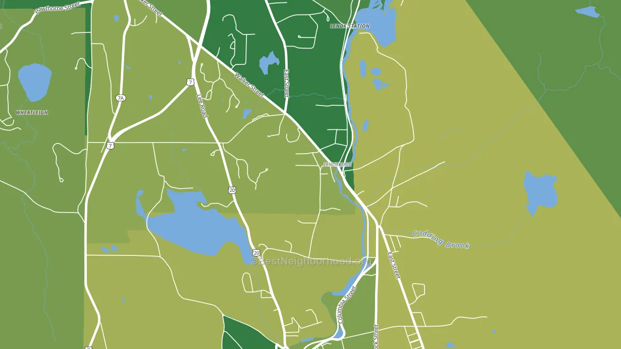 01242, MA block-group voter-turnout map