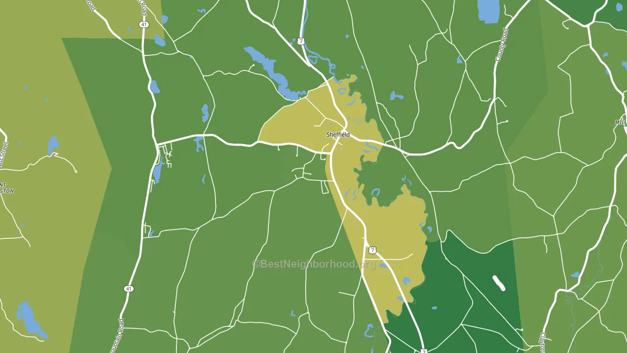 01257, MA block-group voter-turnout map