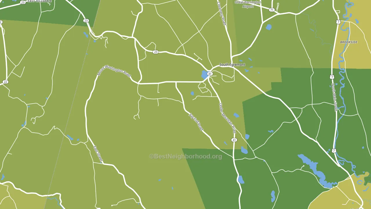 01258, MA block-group voter-turnout map