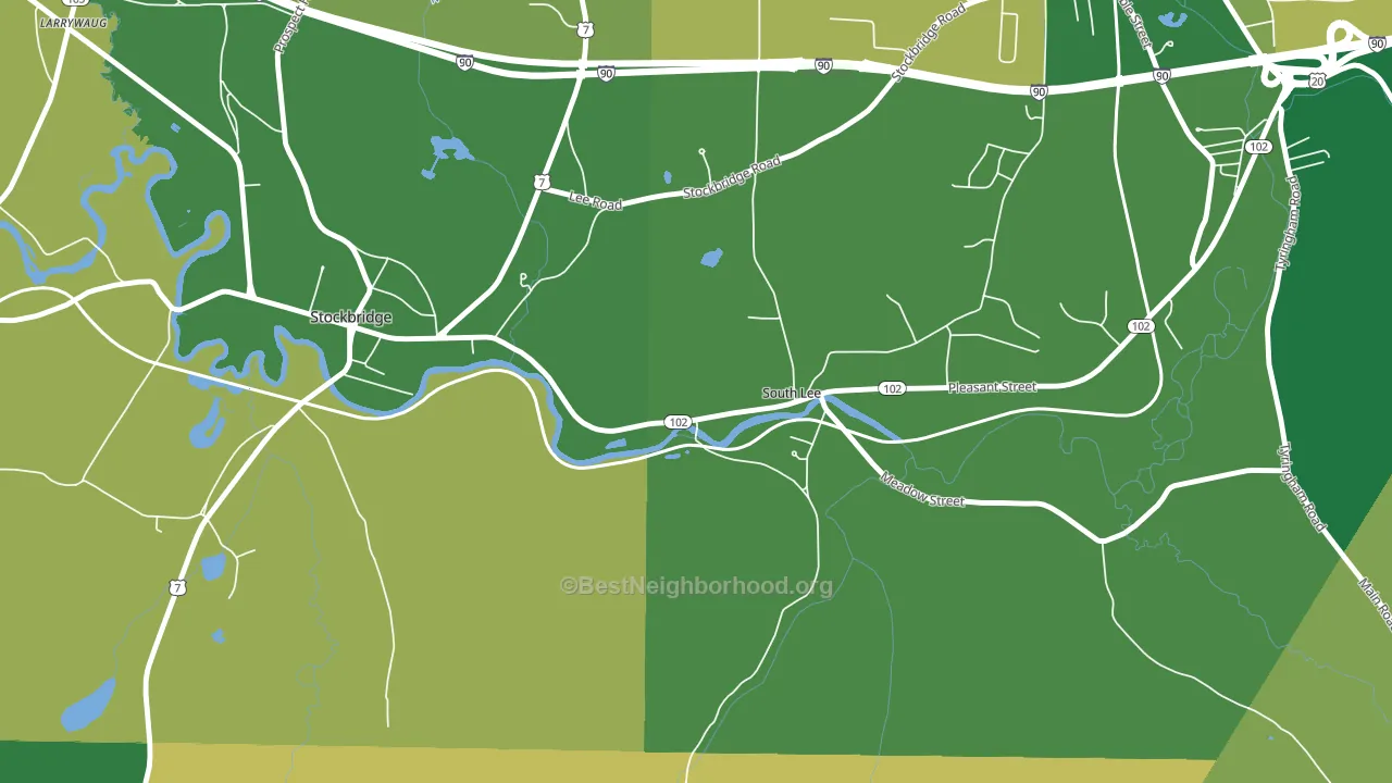 01260, MA block-group voter-turnout map