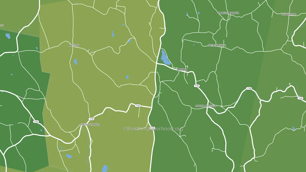 01330, MA block-group voter-turnout map