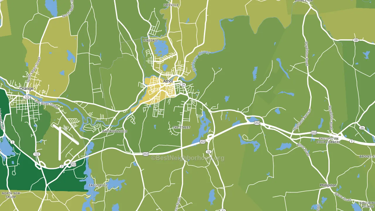 01331, MA block-group voter-turnout map