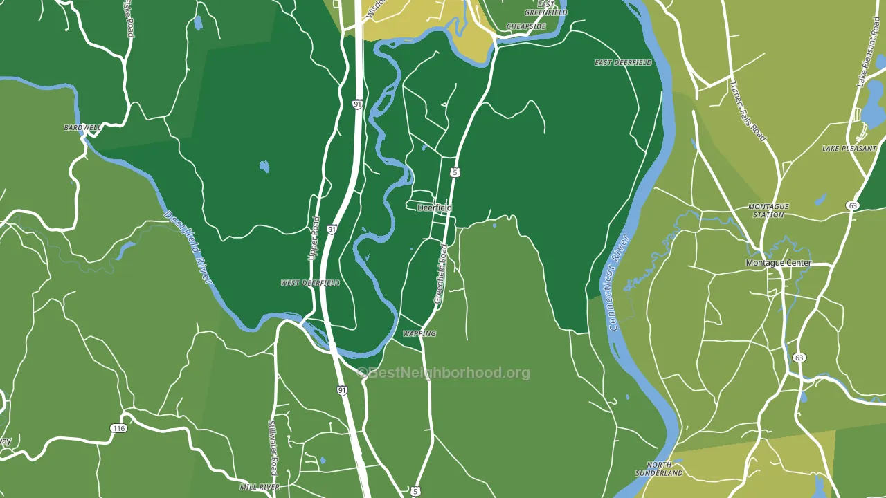 01342, MA block-group voter-turnout map