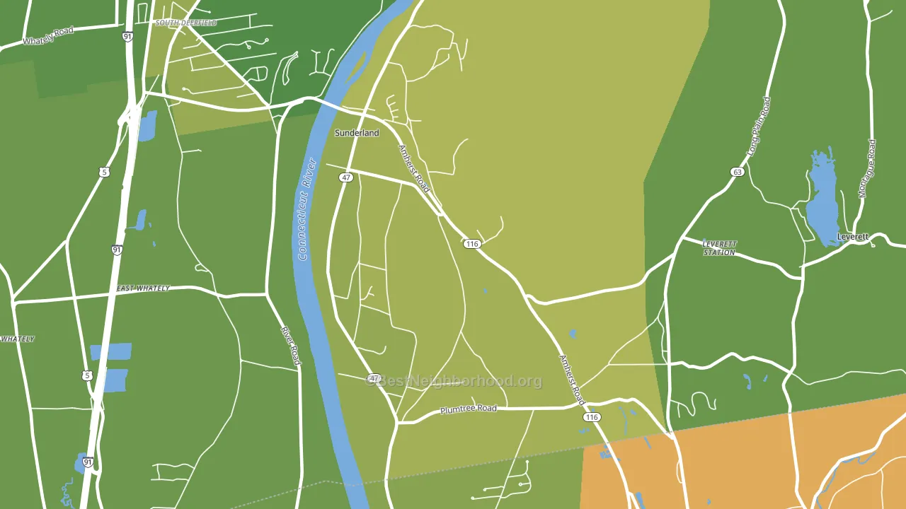01375, MA block-group voter-turnout map