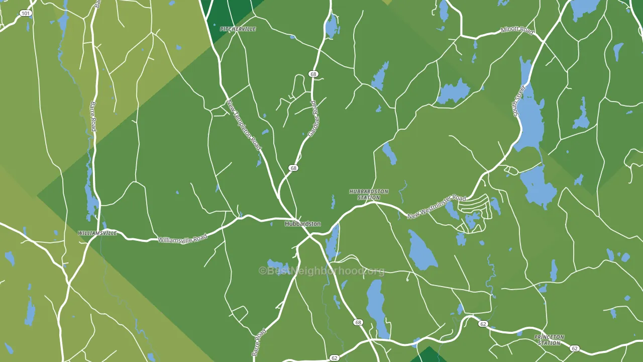 01452, MA block-group voter-turnout map
