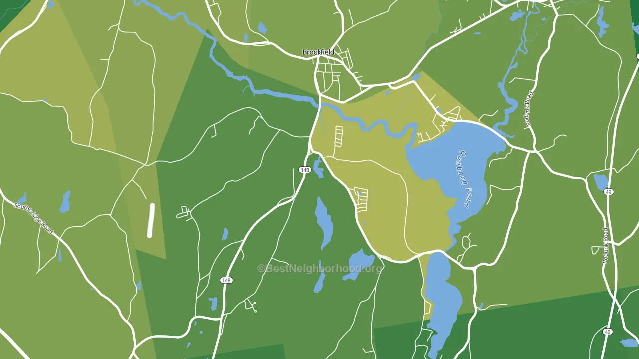 01506, MA block-group voter-turnout map