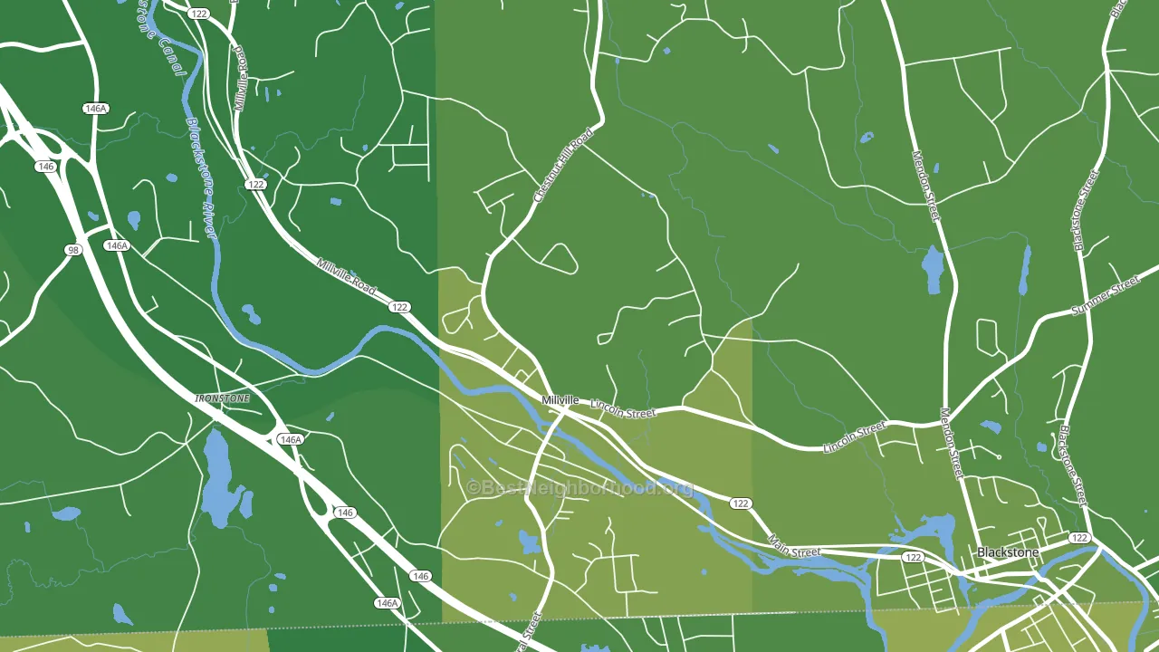 01529, MA block-group voter-turnout map