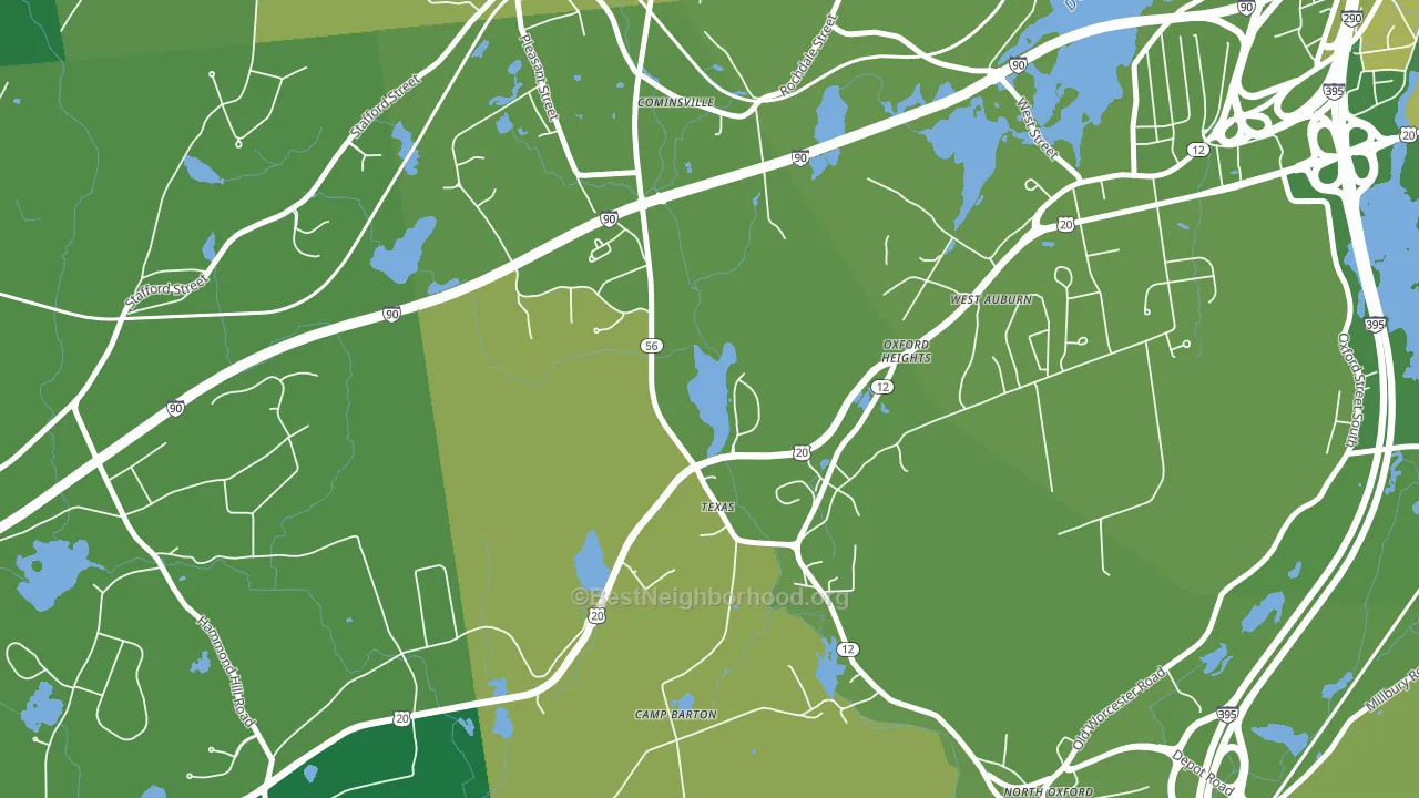 01537, MA block-group voter-turnout map