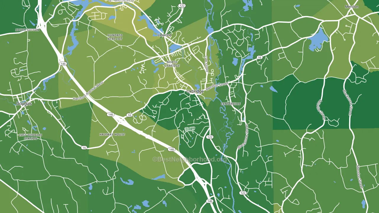 01569, MA block-group voter-turnout map