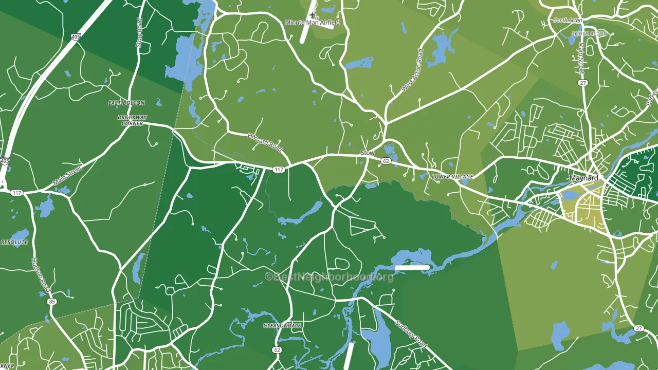 01775, MA block-group voter-turnout map