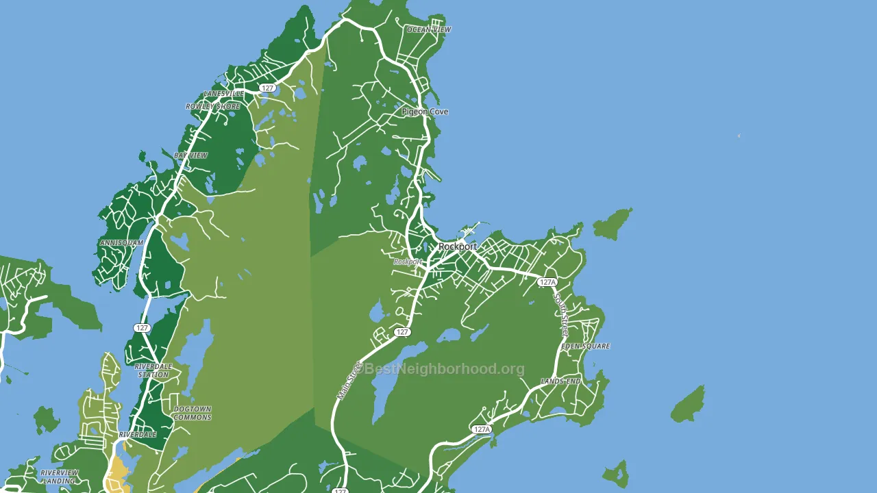 01966, MA block-group voter-turnout map