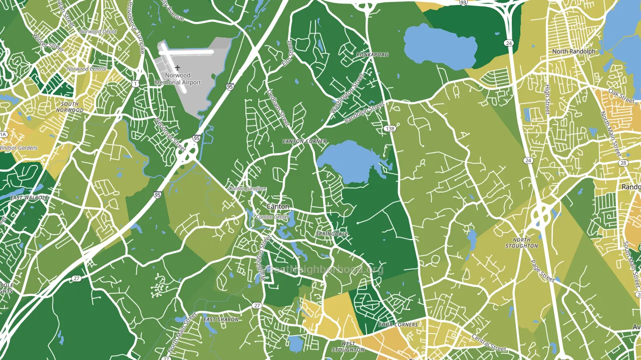 02021, MA block-group voter-turnout map