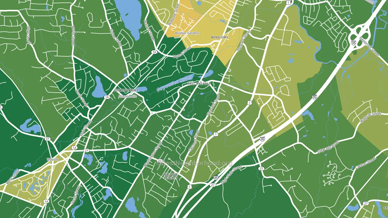 02032, MA block-group voter-turnout map