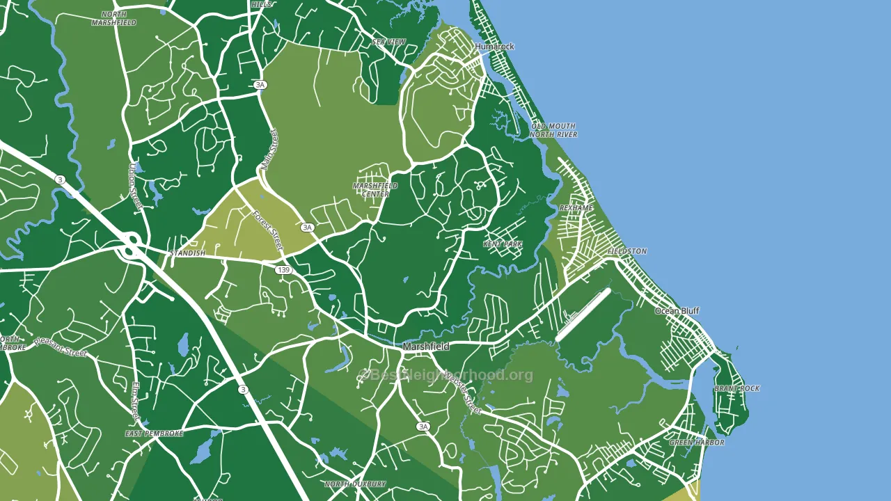 02050, MA block-group voter-turnout map