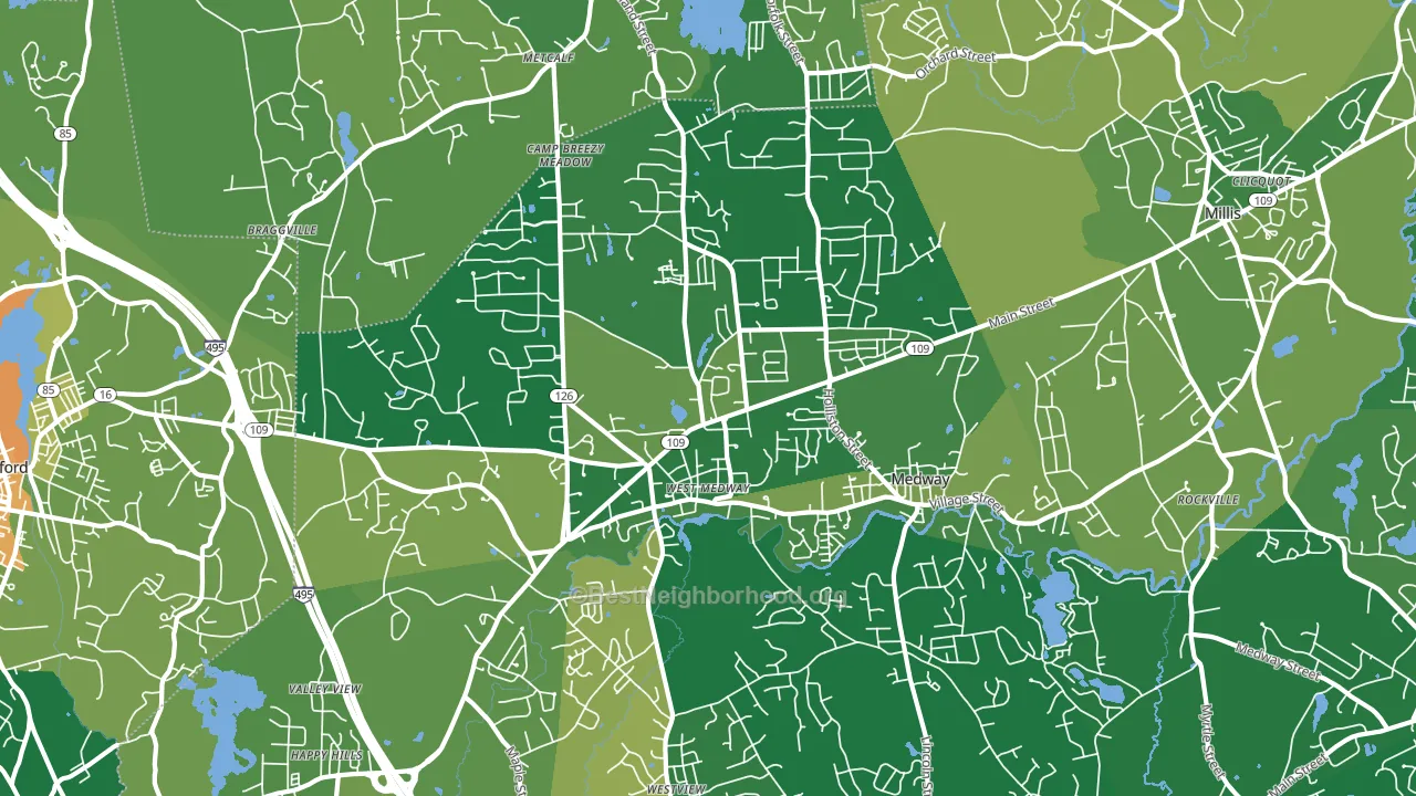02053, MA block-group voter-turnout map