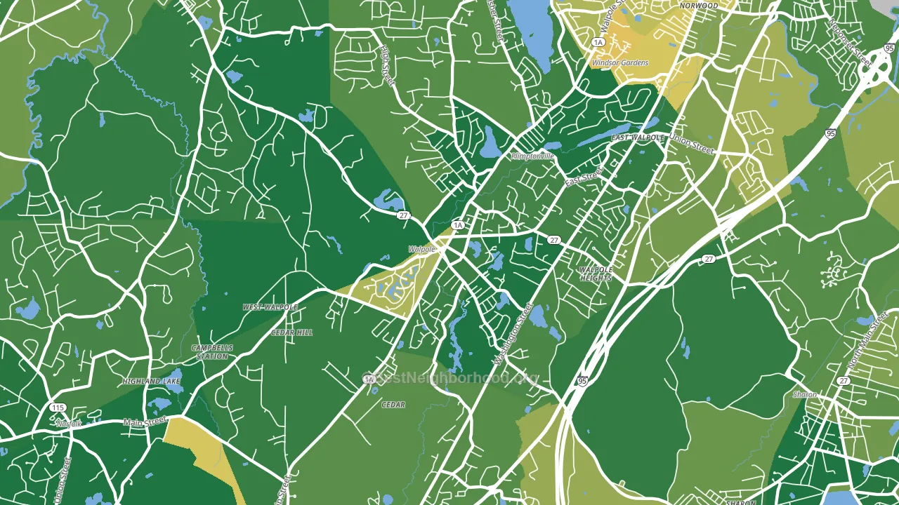 02081, MA block-group voter-turnout map
