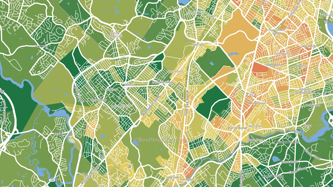 02131, MA block-group voter-turnout map
