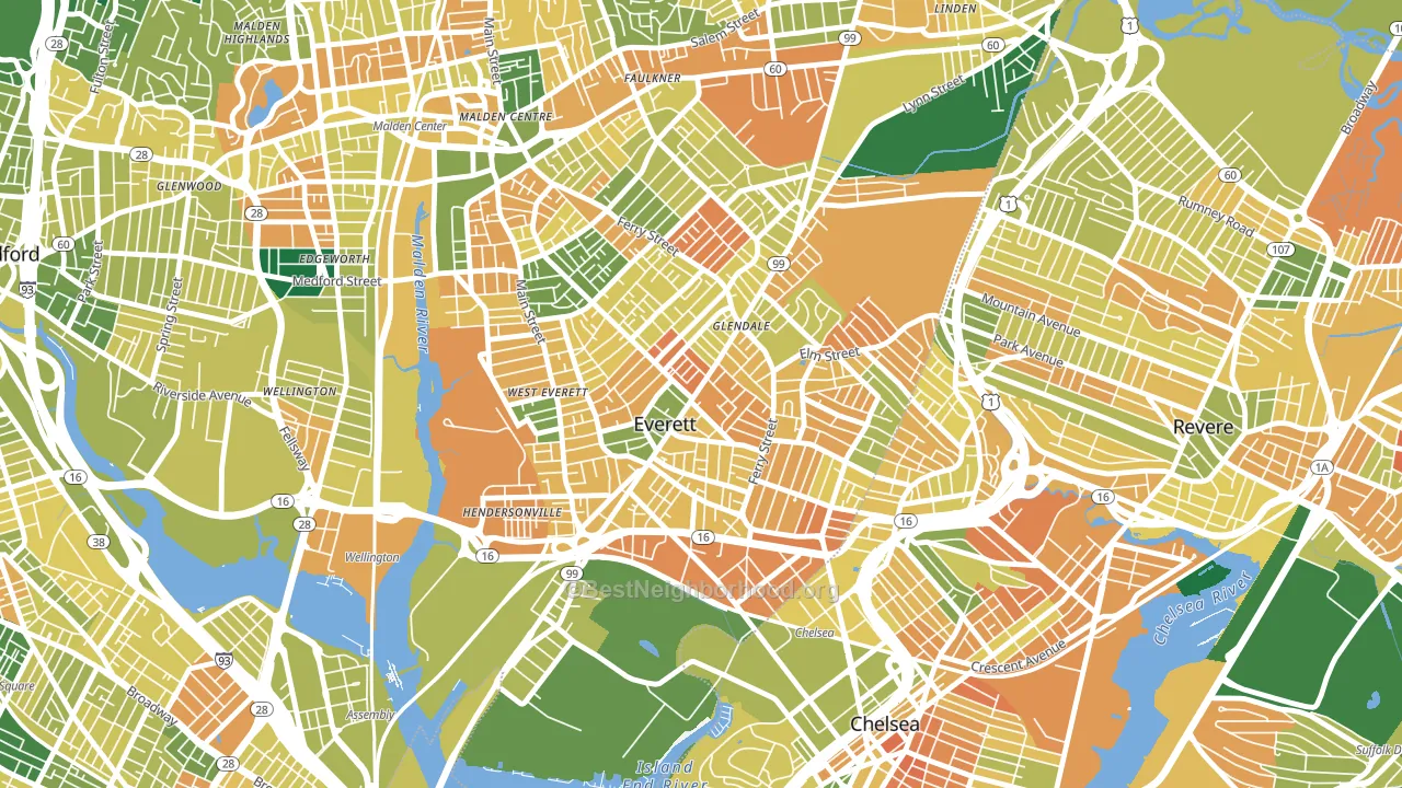 02149, MA block-group voter-turnout map