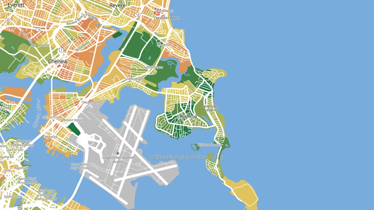 02152, MA block-group voter-turnout map