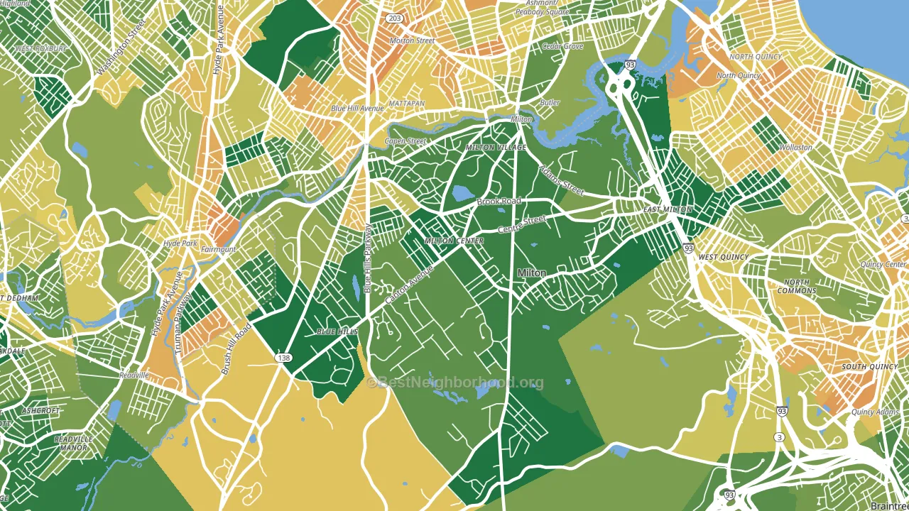 02186, MA block-group voter-turnout map