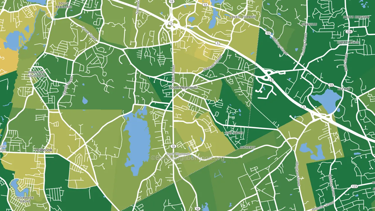 02190, MA block-group voter-turnout map