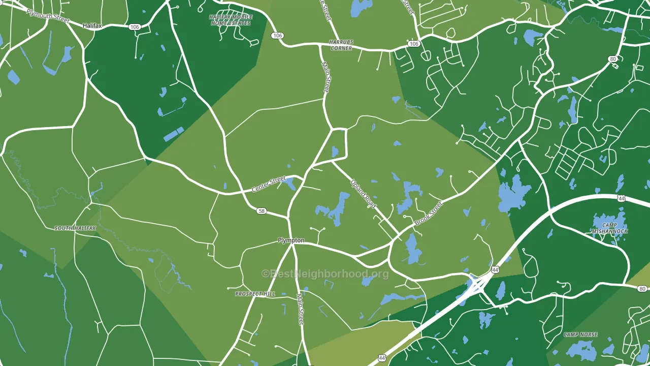 02367, MA block-group voter-turnout map