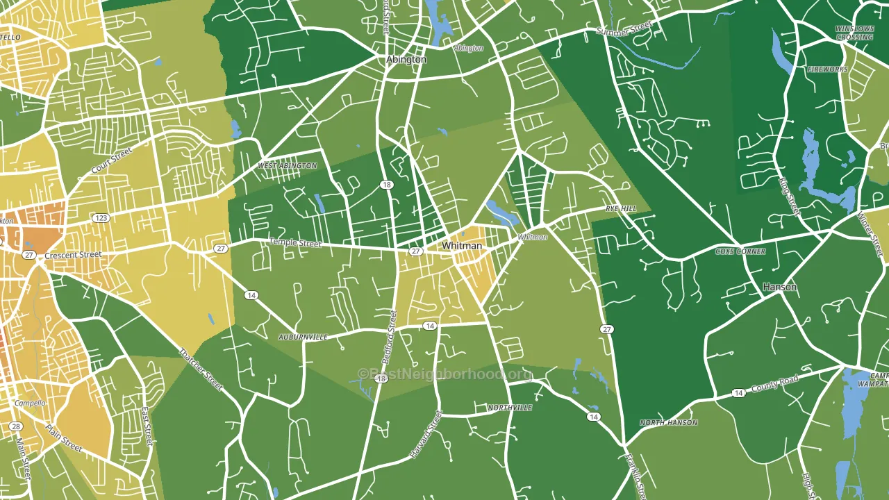 02382, MA block-group voter-turnout map