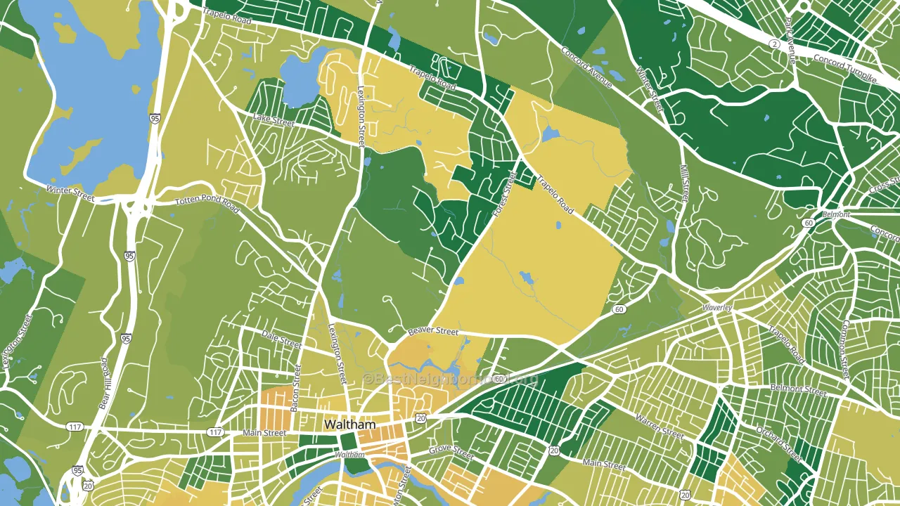 02452, MA block-group voter-turnout map