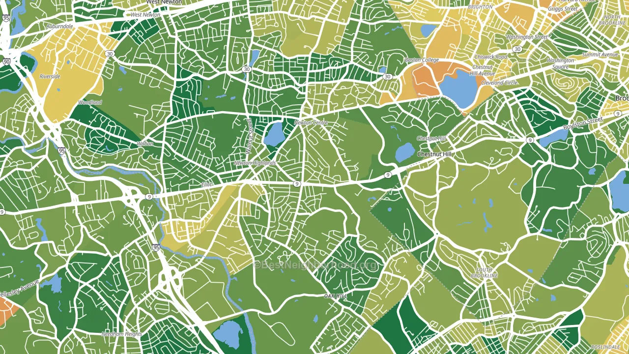 02459, MA block-group voter-turnout map