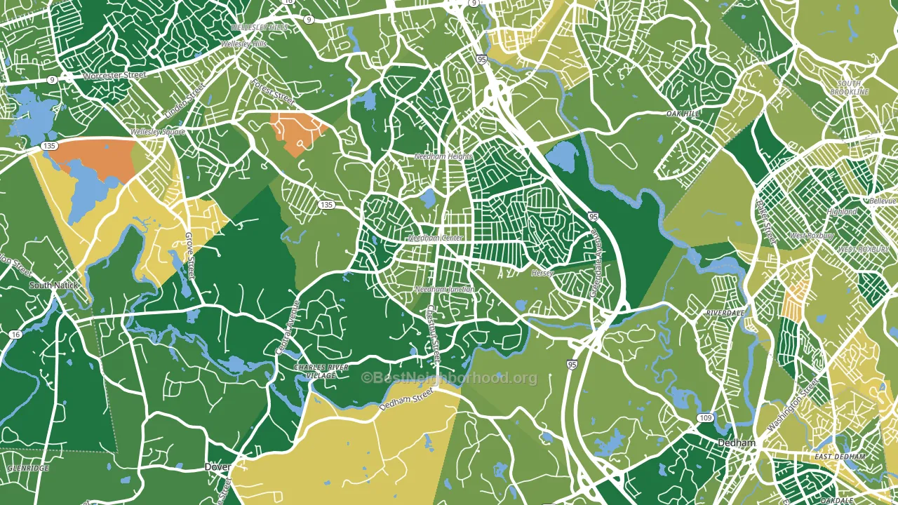 02492, MA block-group voter-turnout map