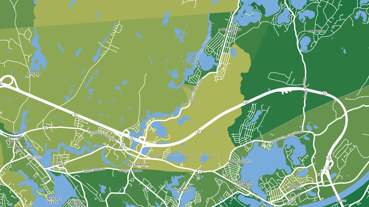 02538, MA block-group voter-turnout map