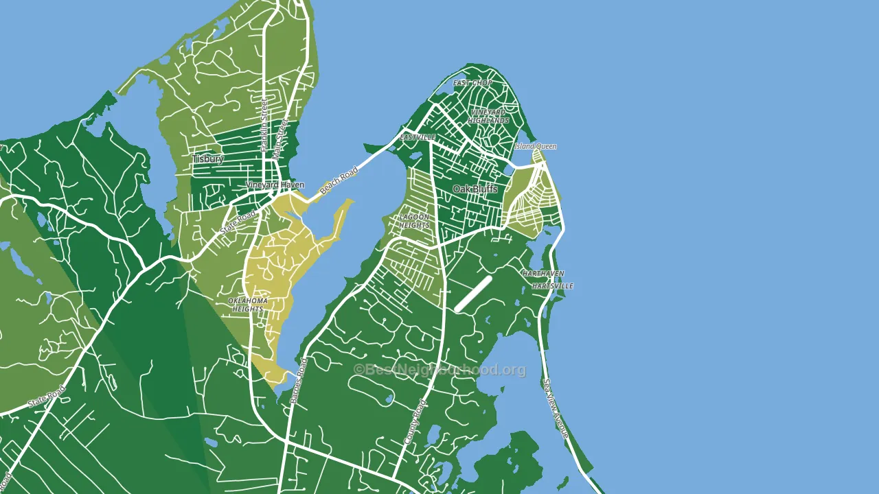 02557, MA block-group voter-turnout map