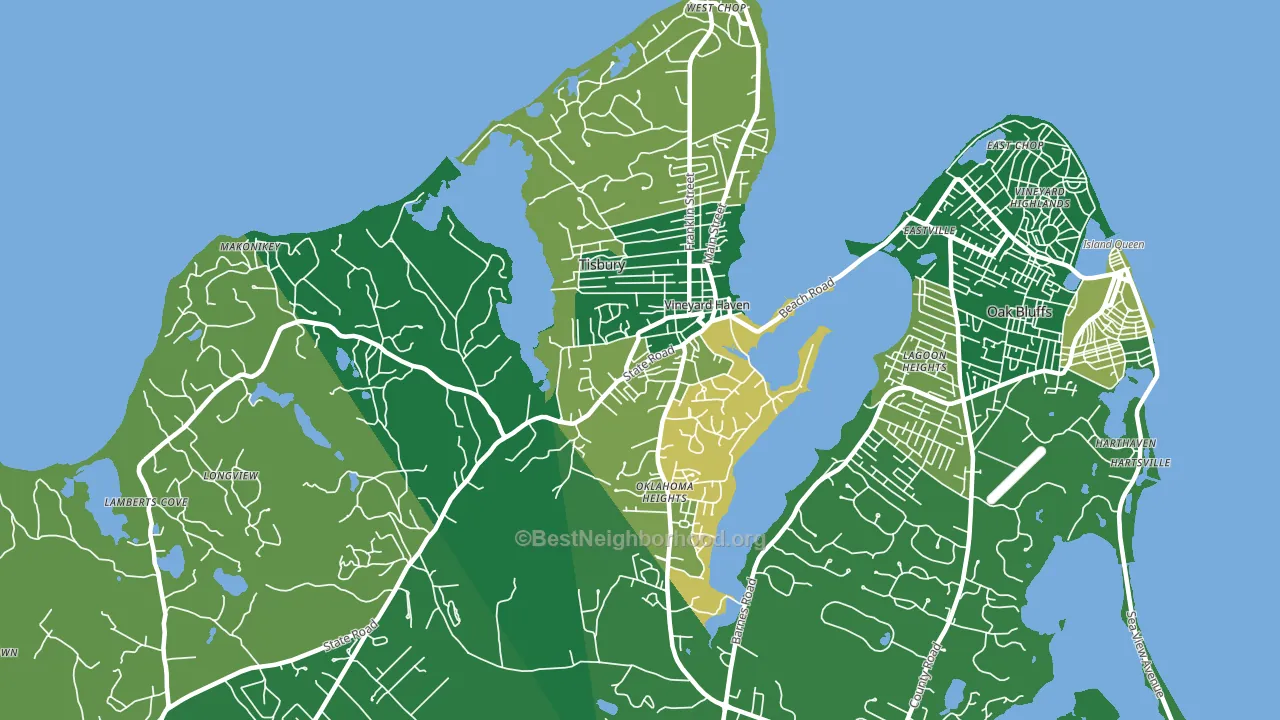 02568, MA block-group voter-turnout map