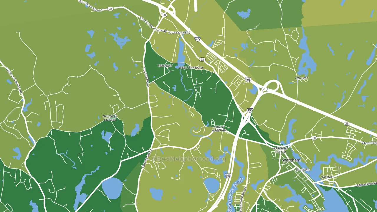 02576, MA block-group voter-turnout map