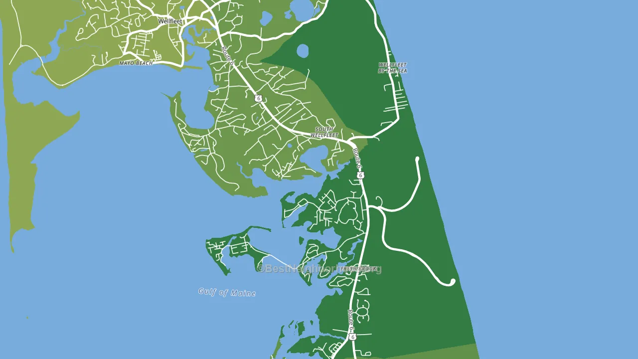 02663, MA block-group voter-turnout map
