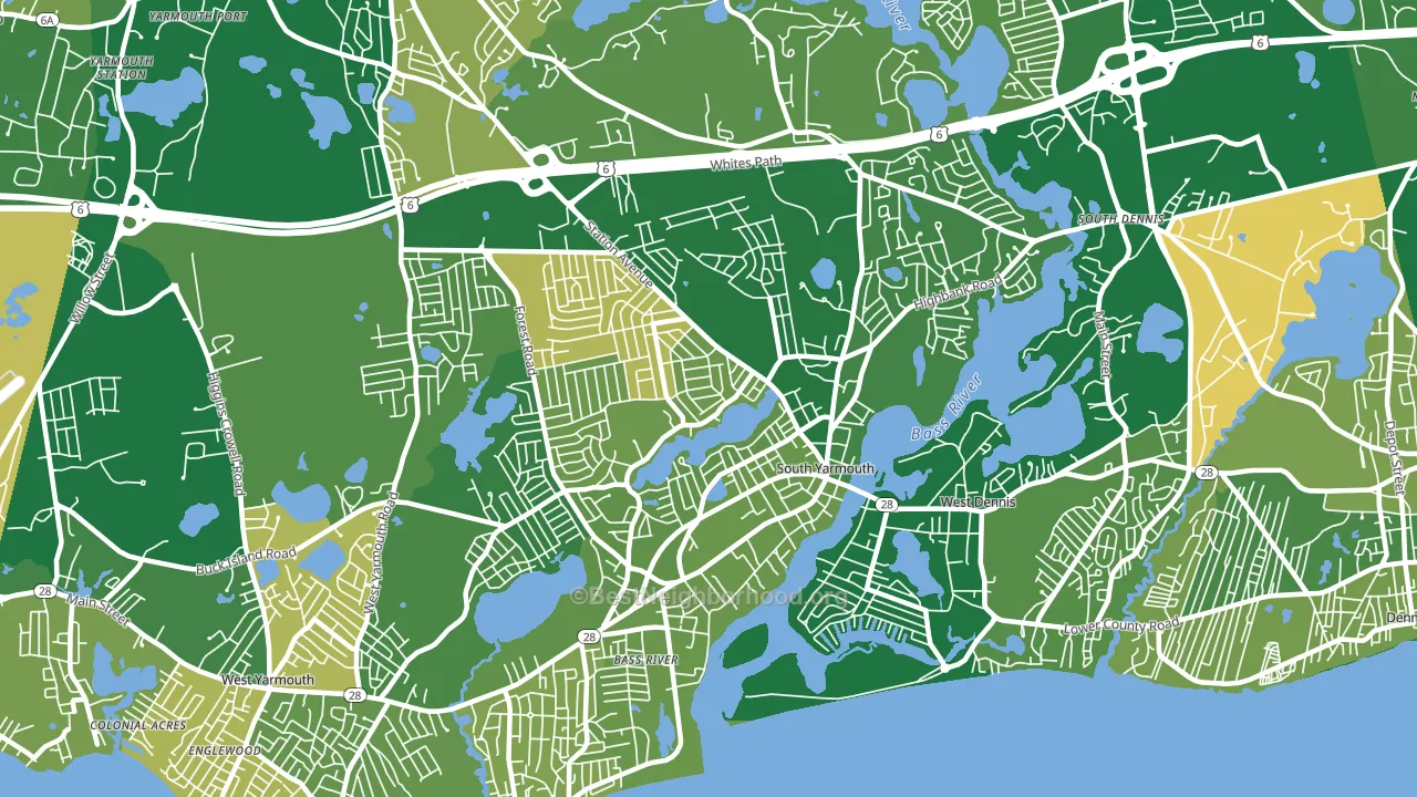 02664, MA block-group voter-turnout map