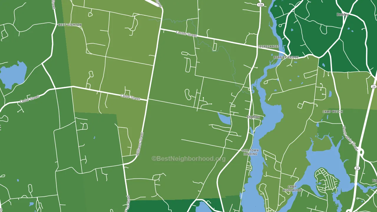 02715, MA block-group voter-turnout map
