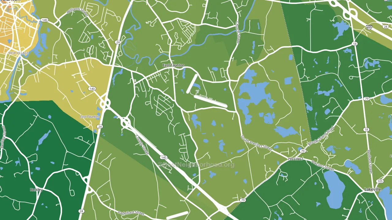 02718, MA block-group voter-turnout map