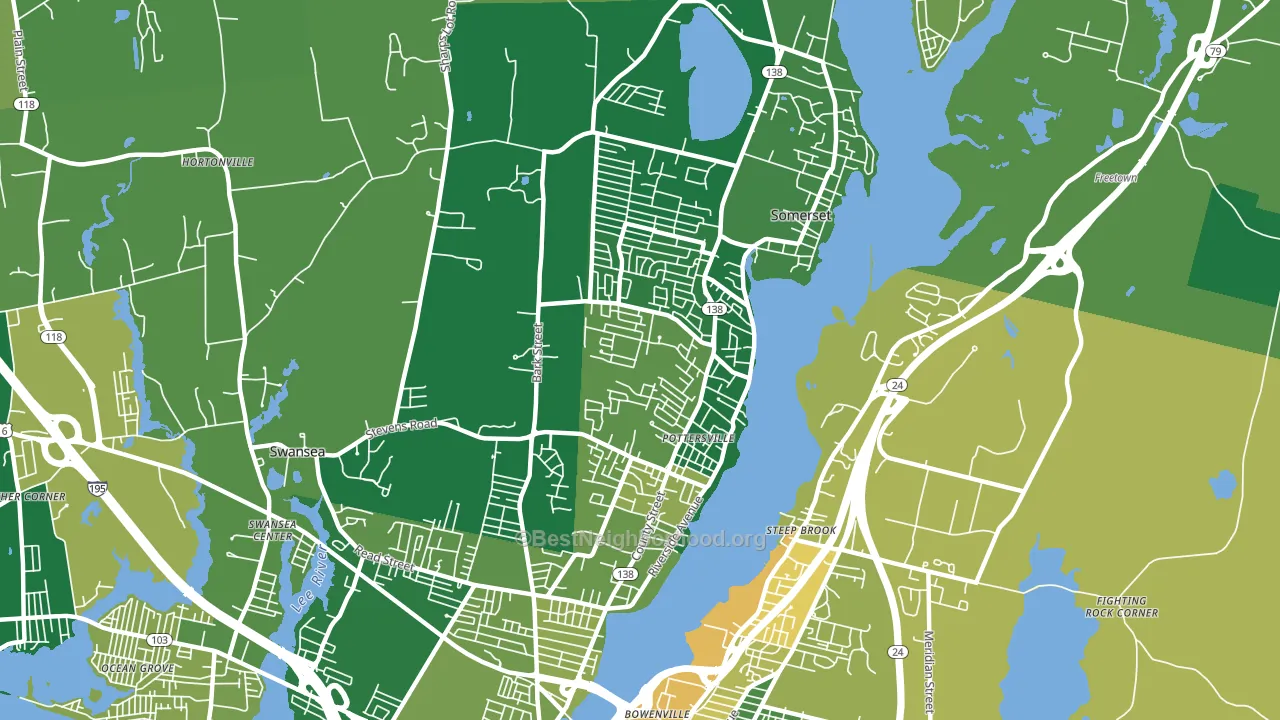 02726, MA block-group voter-turnout map