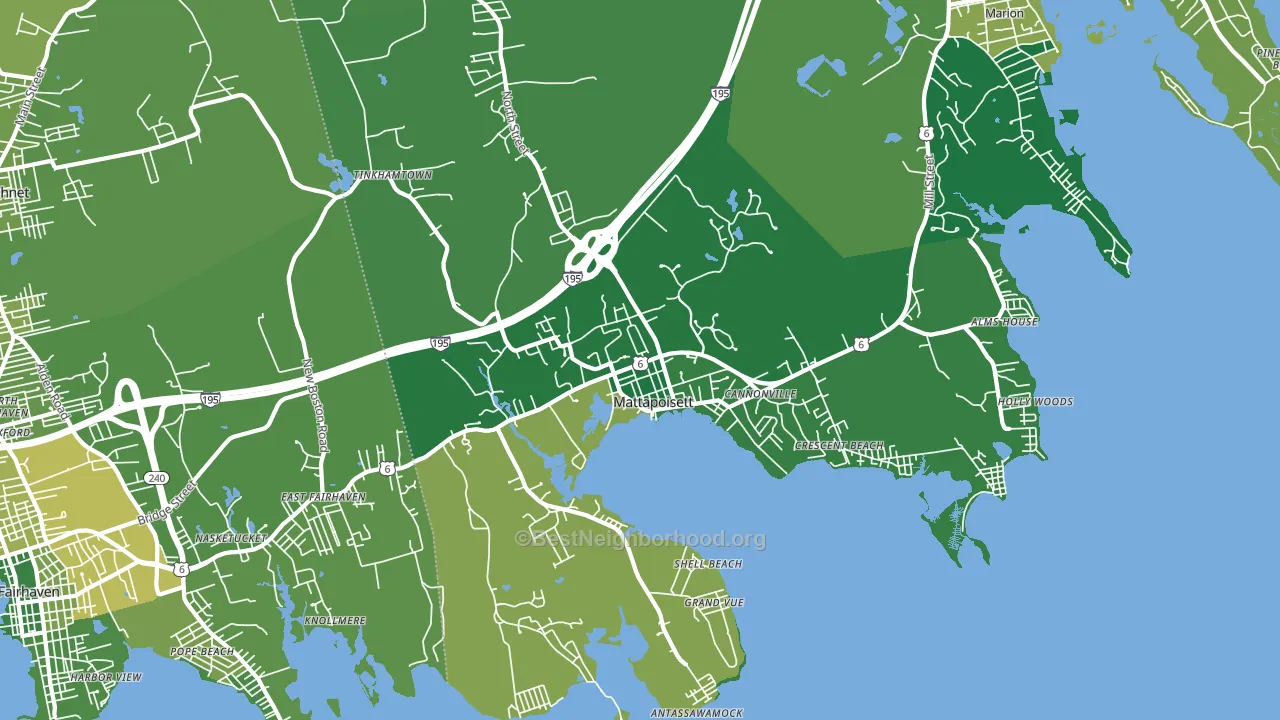 02739, MA block-group voter-turnout map