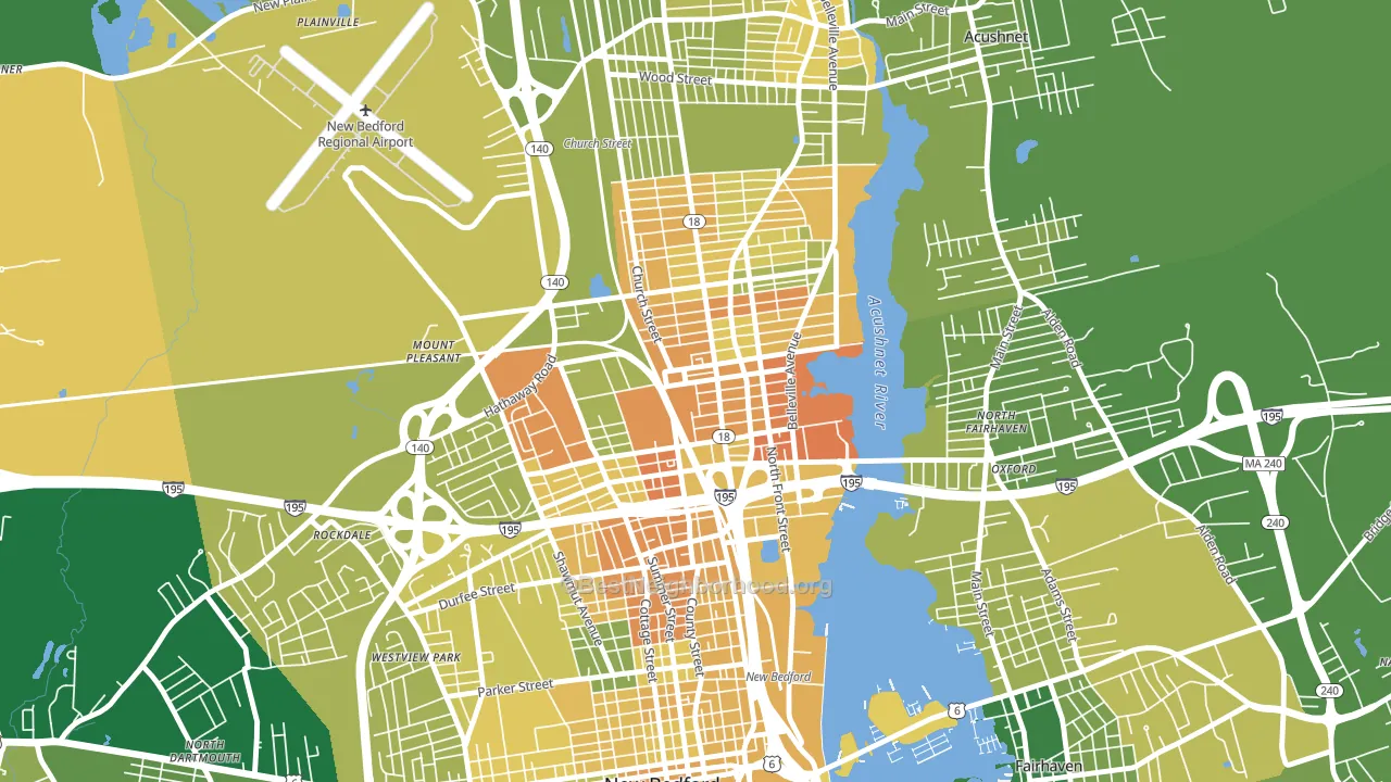 02746, MA block-group voter-turnout map