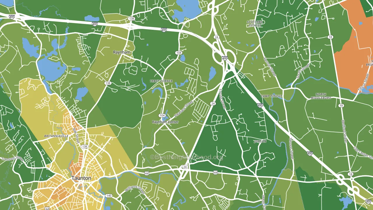 02767, MA block-group voter-turnout map