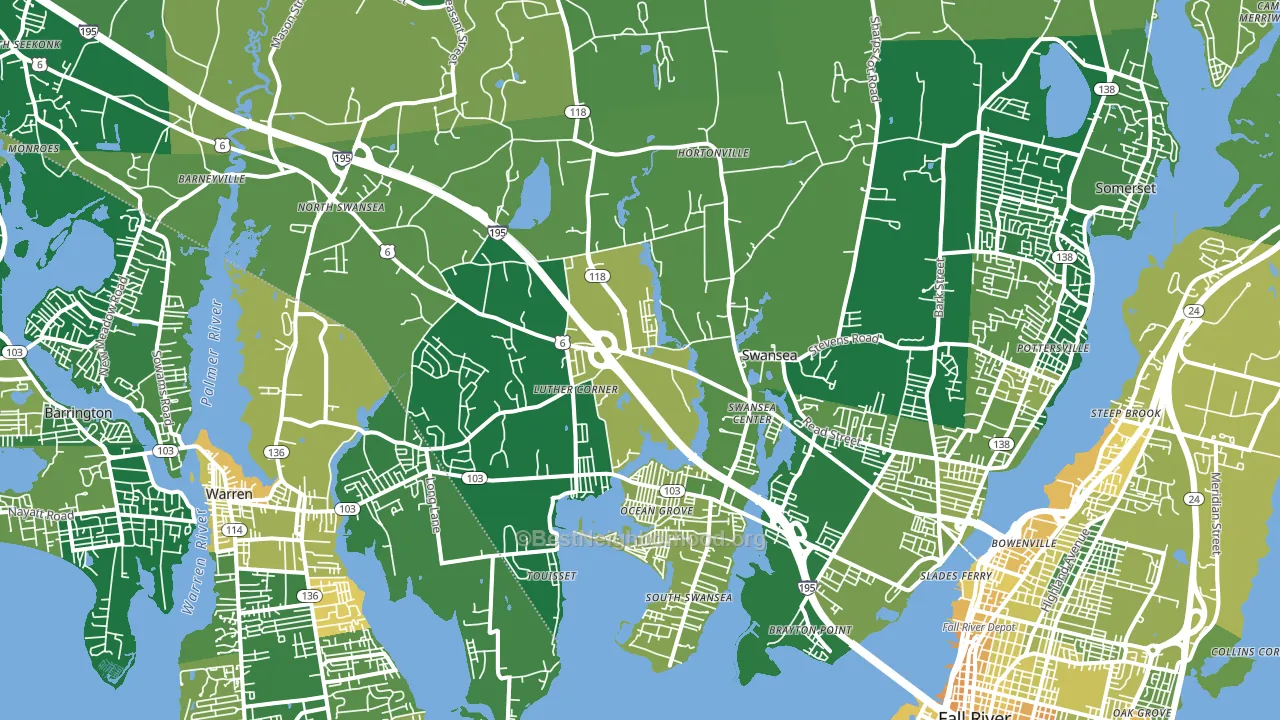 02777, MA block-group voter-turnout map