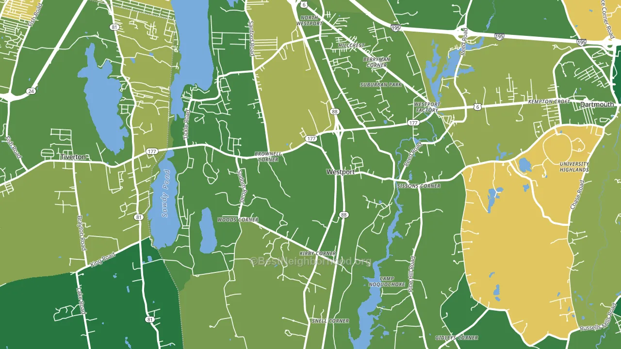 02790, MA block-group voter-turnout map