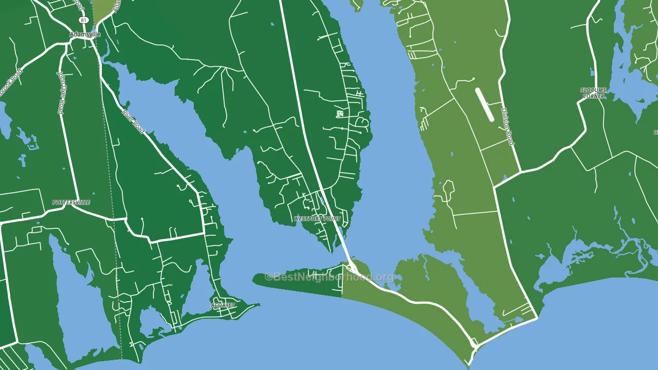 02791, MA block-group voter-turnout map