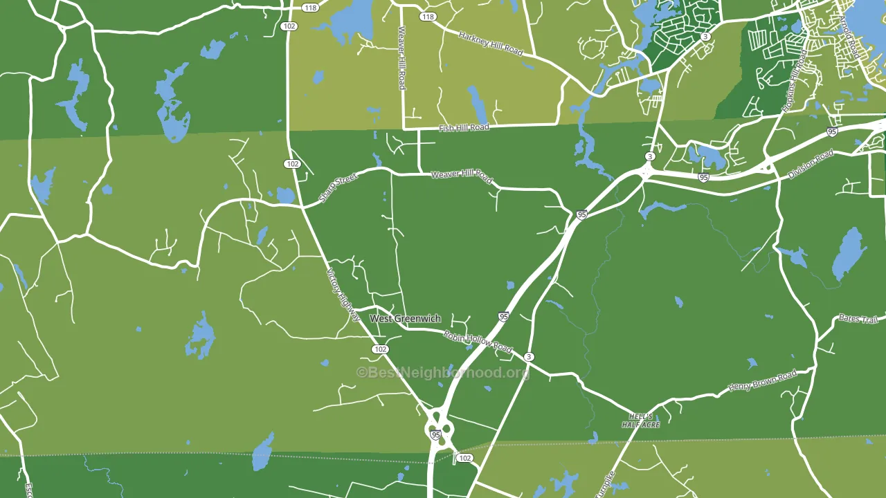 02817, RI block-group voter-turnout map